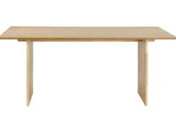 Spisebord MOORA Naturlig ask 180 cm 90 cm