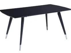 Spisebord MOSSLE Sort 160 cm 90 cm
