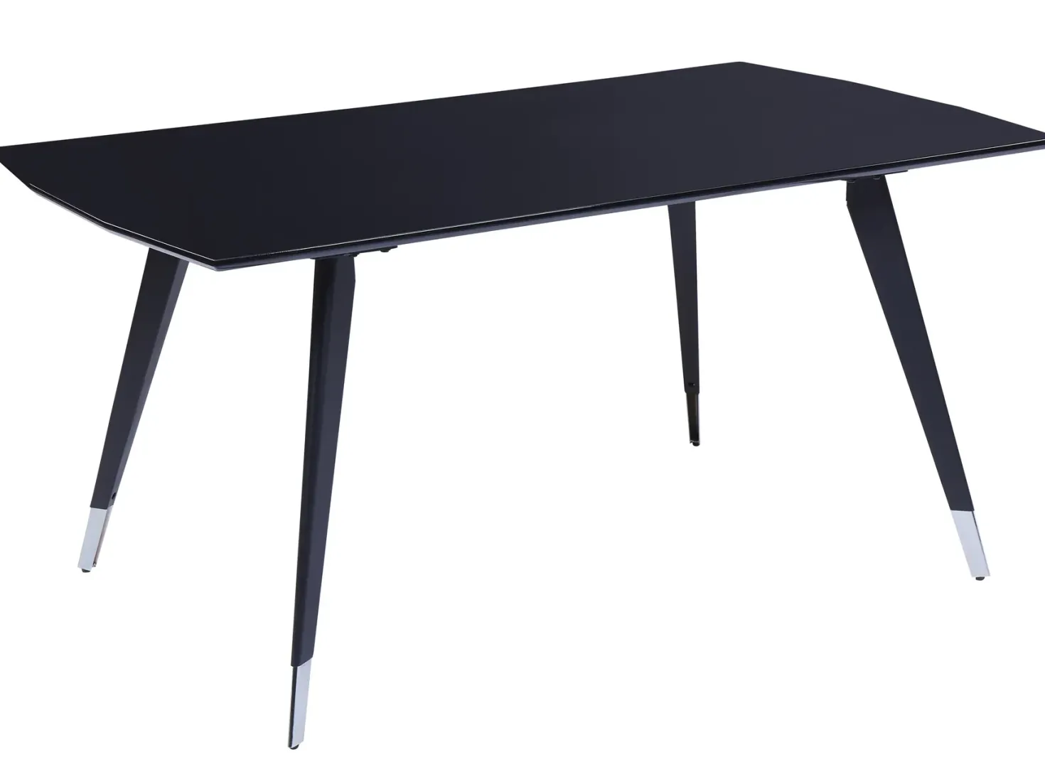 Spisebord MOSSLE Sort 160 cm 90 cm