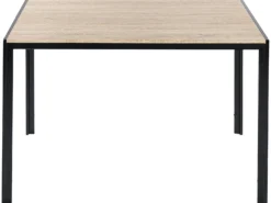 Spisebord NEWFIELD Lysebrun 120 cm 80 cm