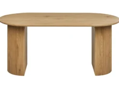 Spisebord SAVORY Lysebrun 180 cm 90 cm
