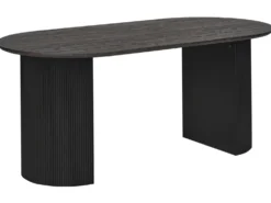 Spisebord SAVORY Sort 180 cm 90 cm