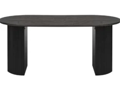 Spisebord SAVORY Sort 180 cm 90 cm