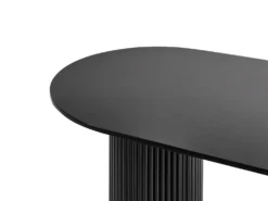Spisebord SHERIDAN Sort 180 cm 100 cm