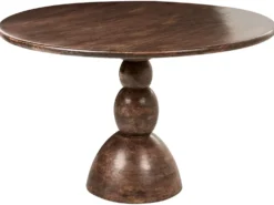 Spisebord SILVON Mørkebrun 120 cm 120 cm Mangotræ
