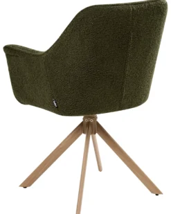 Spisebordsstol HAYDEN Boucle Grøn