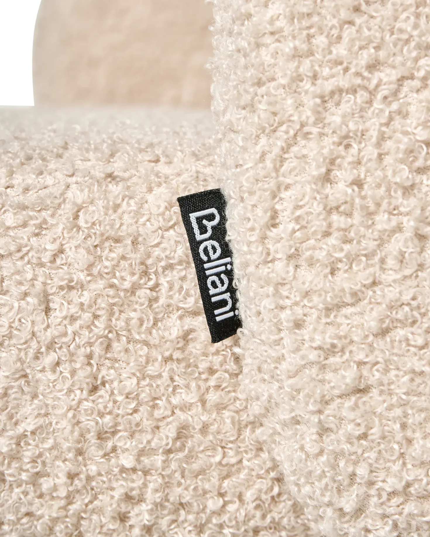 Spisebordsstol MAGEE Boucle Lys Beige