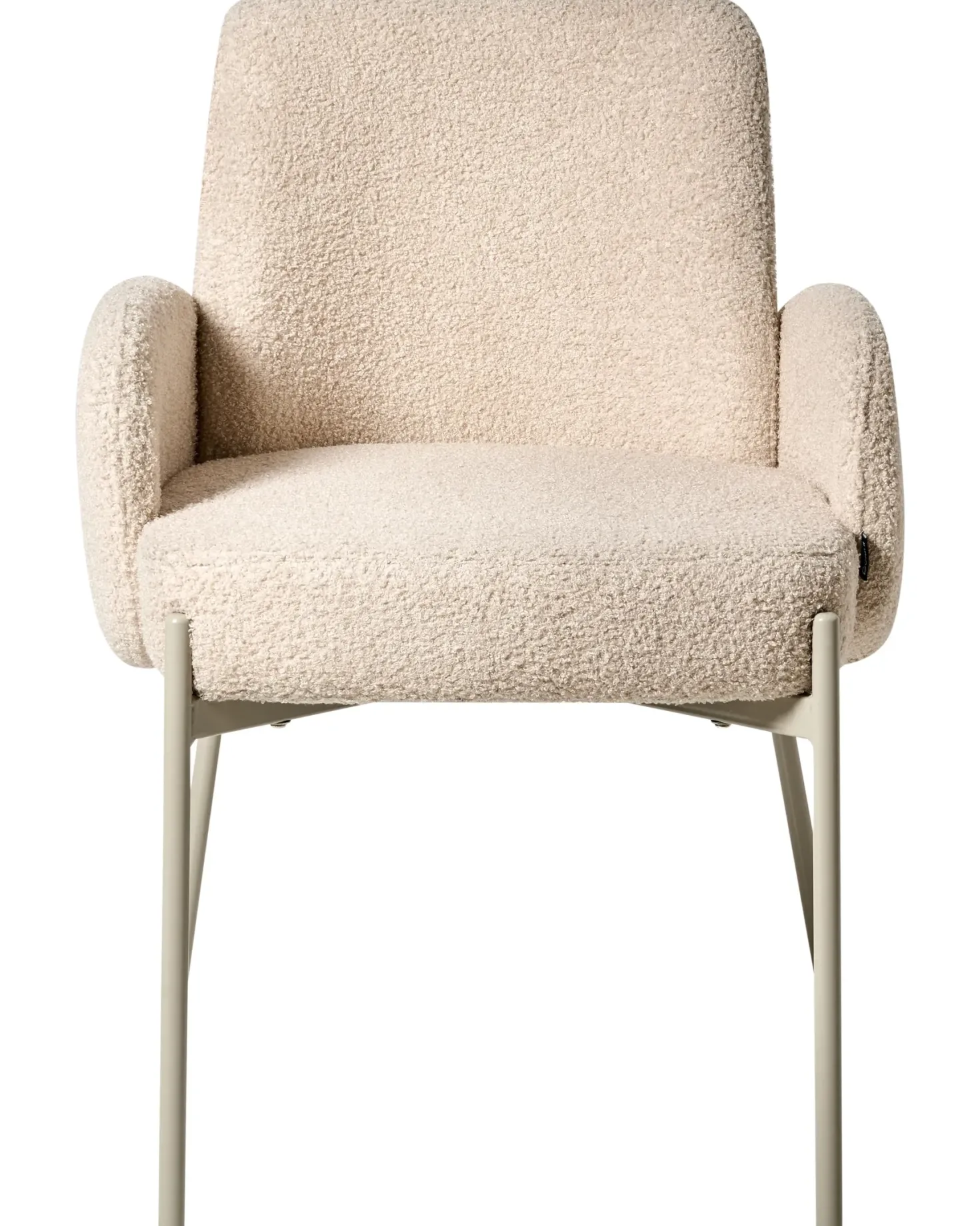 Spisebordsstol MAGEE Boucle Lys Beige