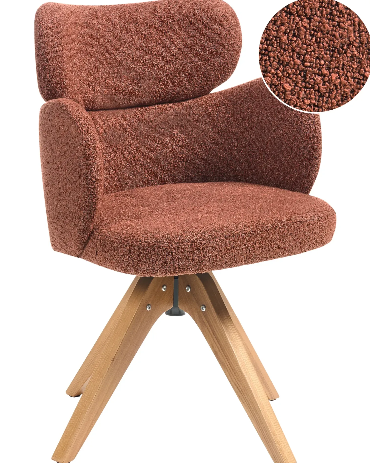 Spisebordsstol MARCY Boucle Orange