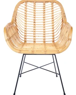 Spisebordsstol CANORA Rattan Naturlig