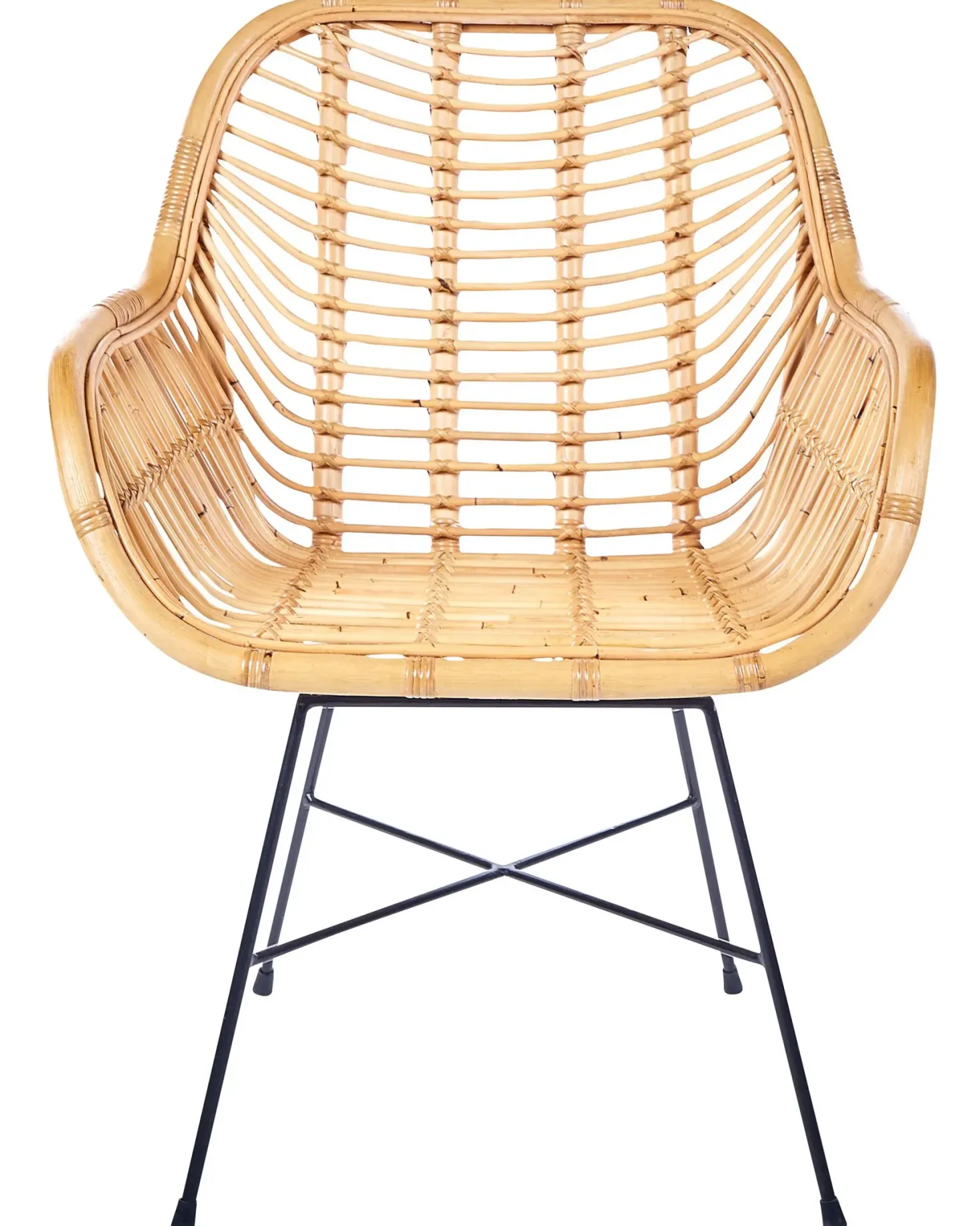 Spisebordsstol CANORA Rattan Naturlig