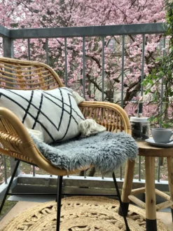 Spisebordsstol CANORA Rattan Naturlig