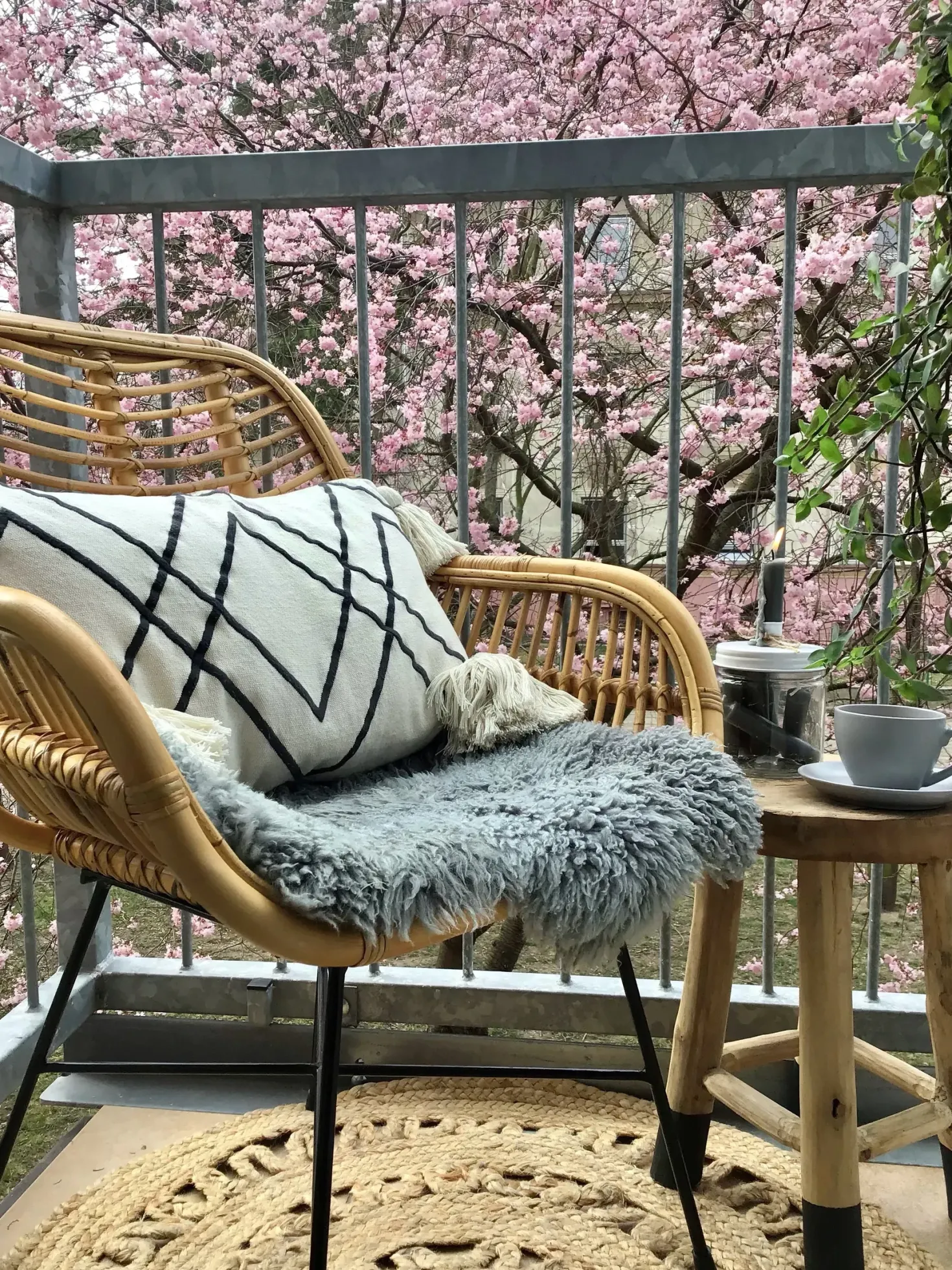 Spisebordsstol CANORA Rattan Naturlig
