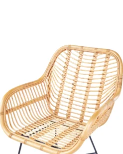 Spisebordsstol CANORA Rattan Naturlig
