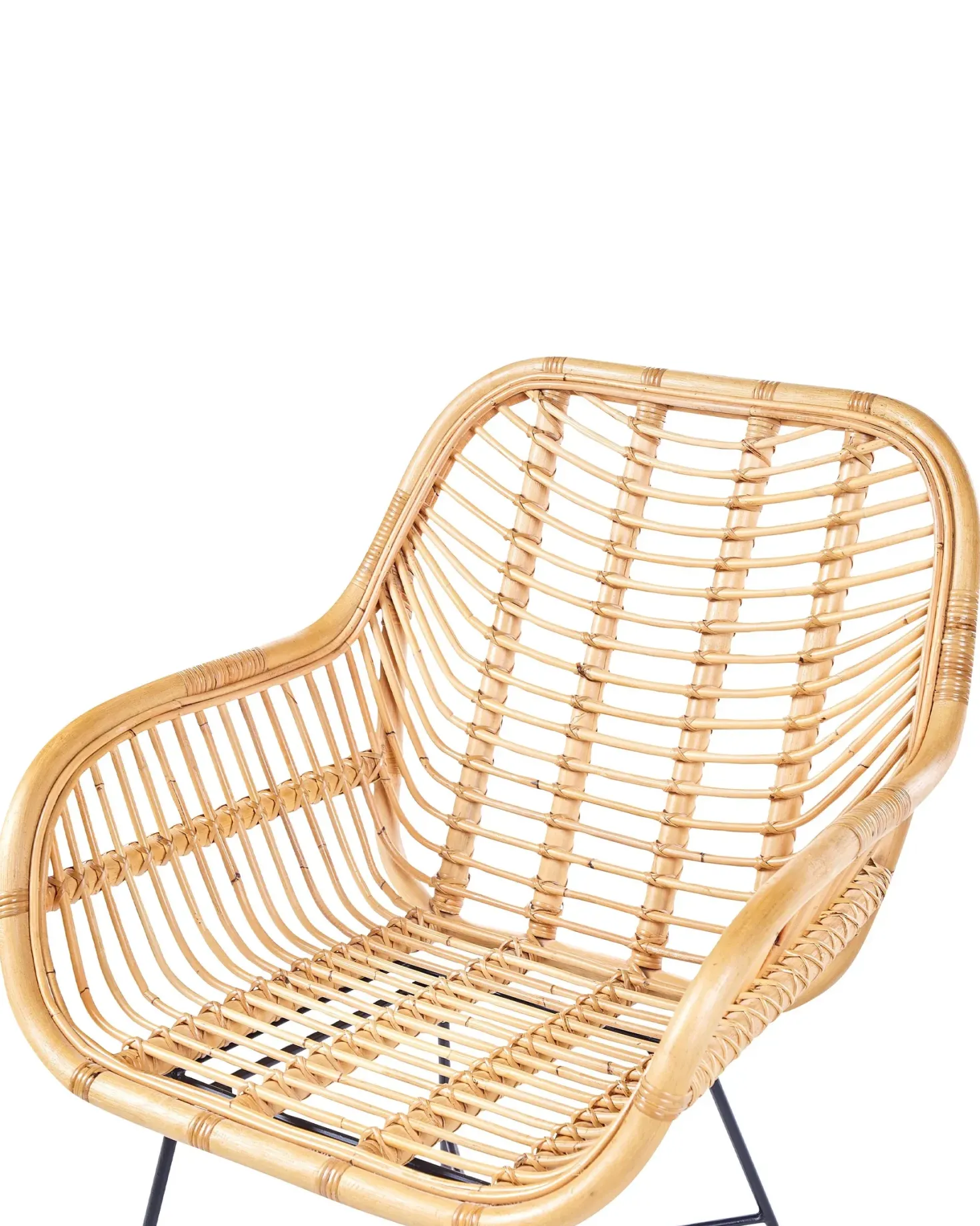 Spisebordsstol CANORA Rattan Naturlig