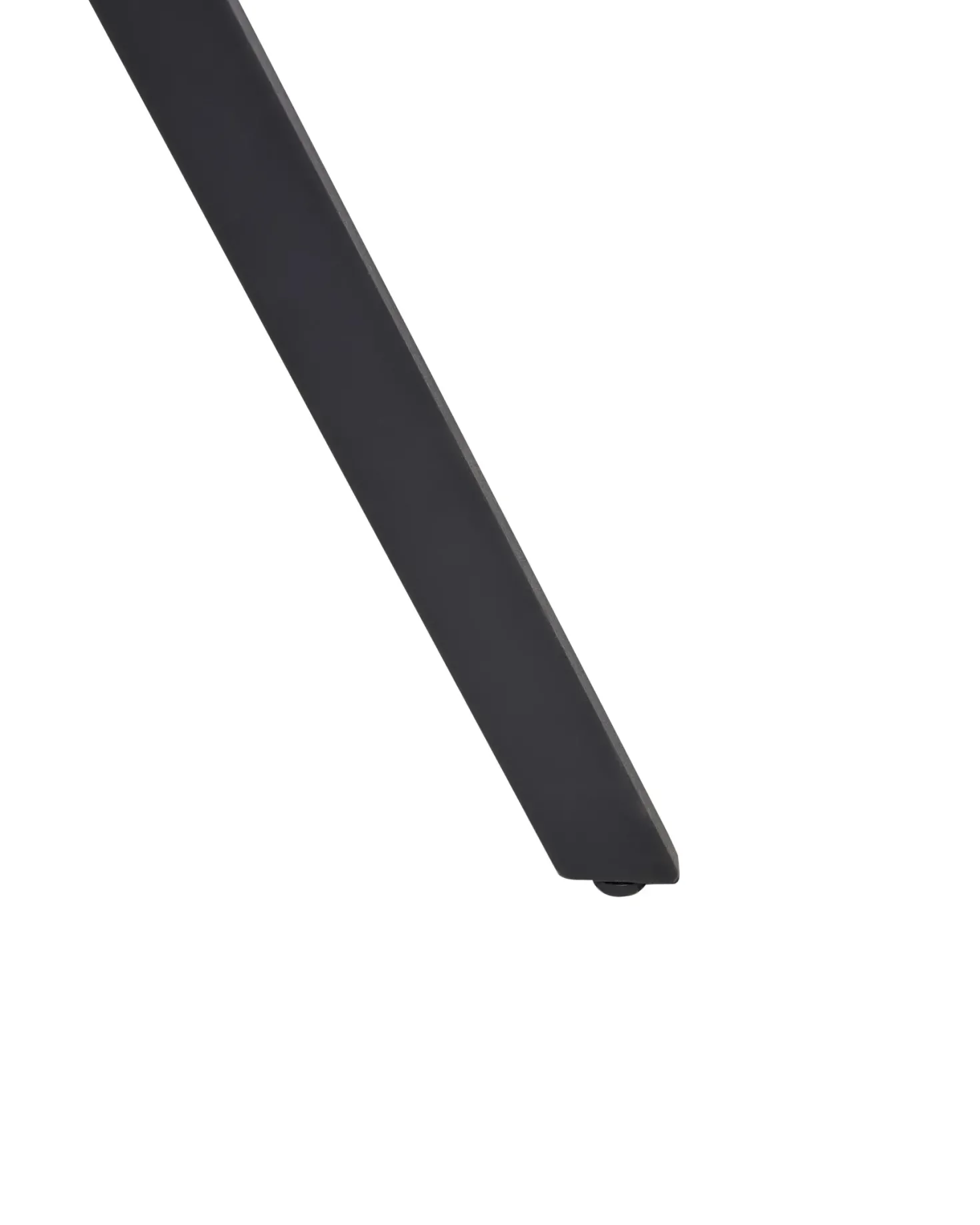 Spisebordsstol MARCELLUS Boucle Sort/hvid
