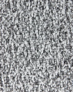 Spisebordsstol MARCELLUS Boucle Sort/hvid