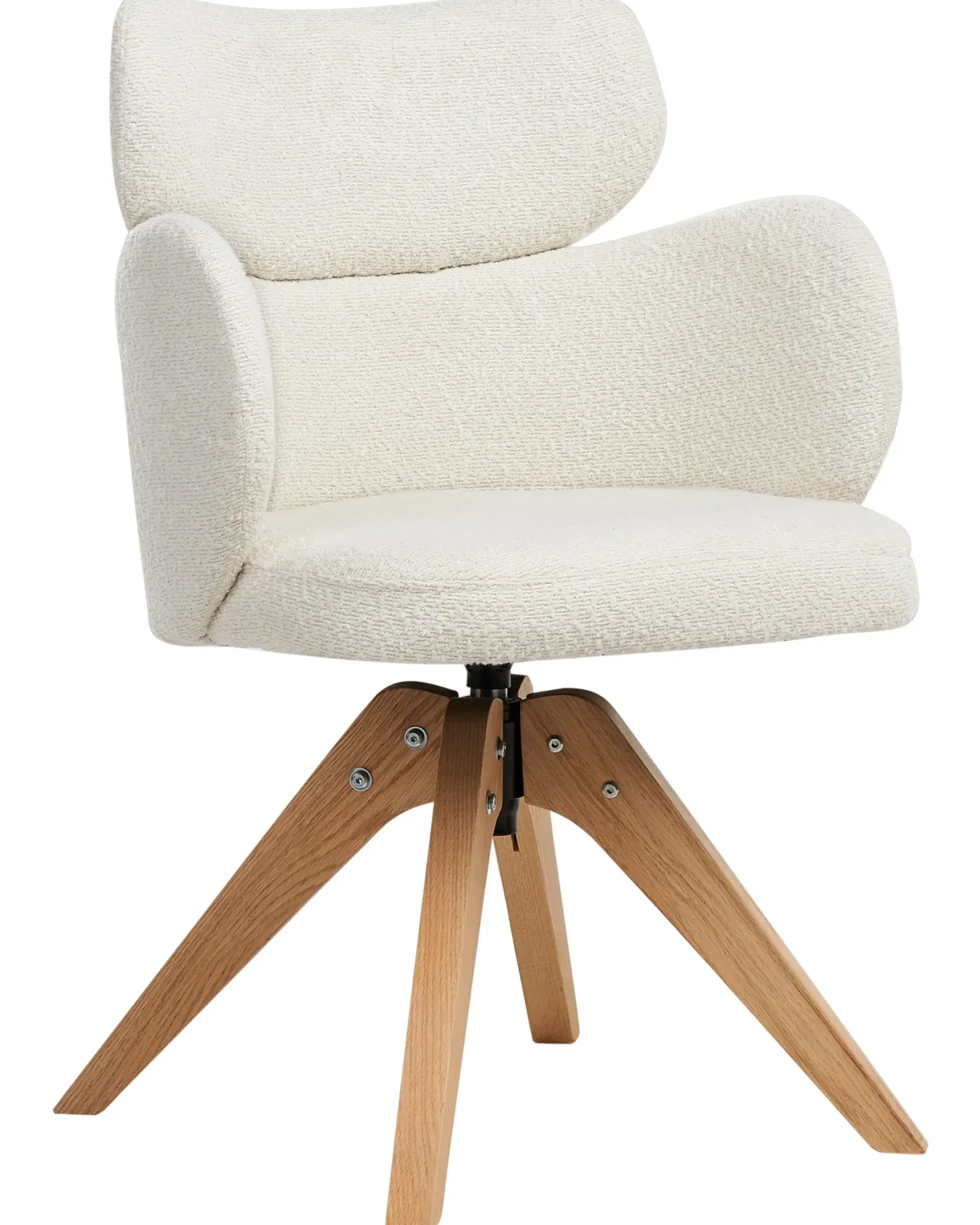 Spisebordsstol MARCY Boucle Lys Beige