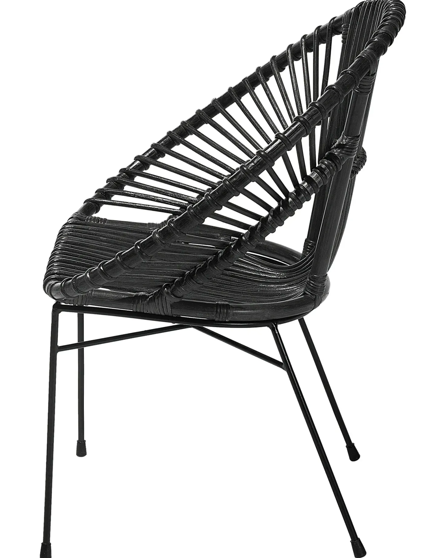 Spisebordsstol SARITA Rattan Sort