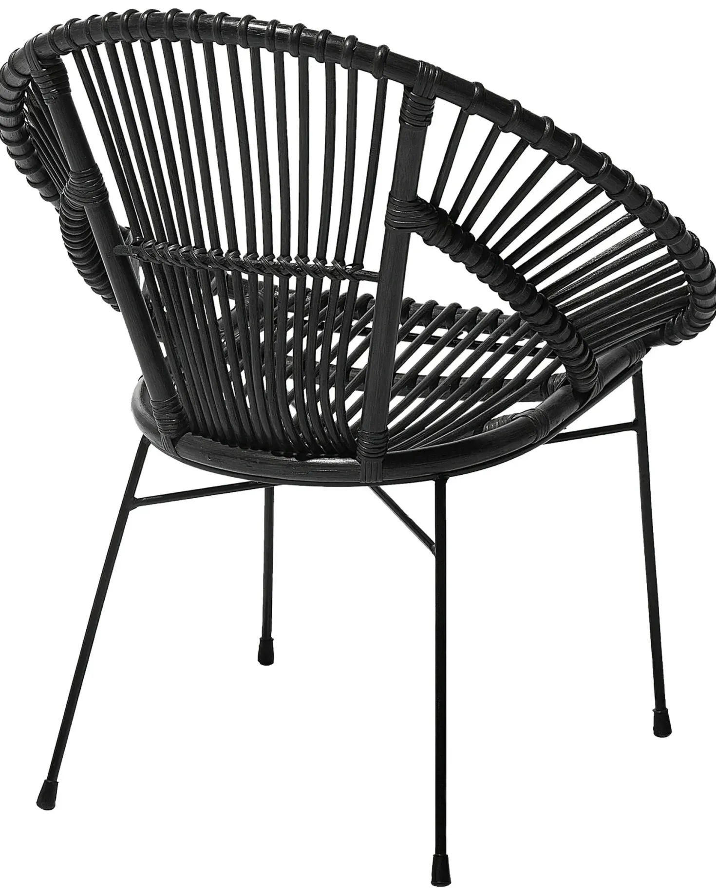 Spisebordsstol SARITA Rattan Sort
