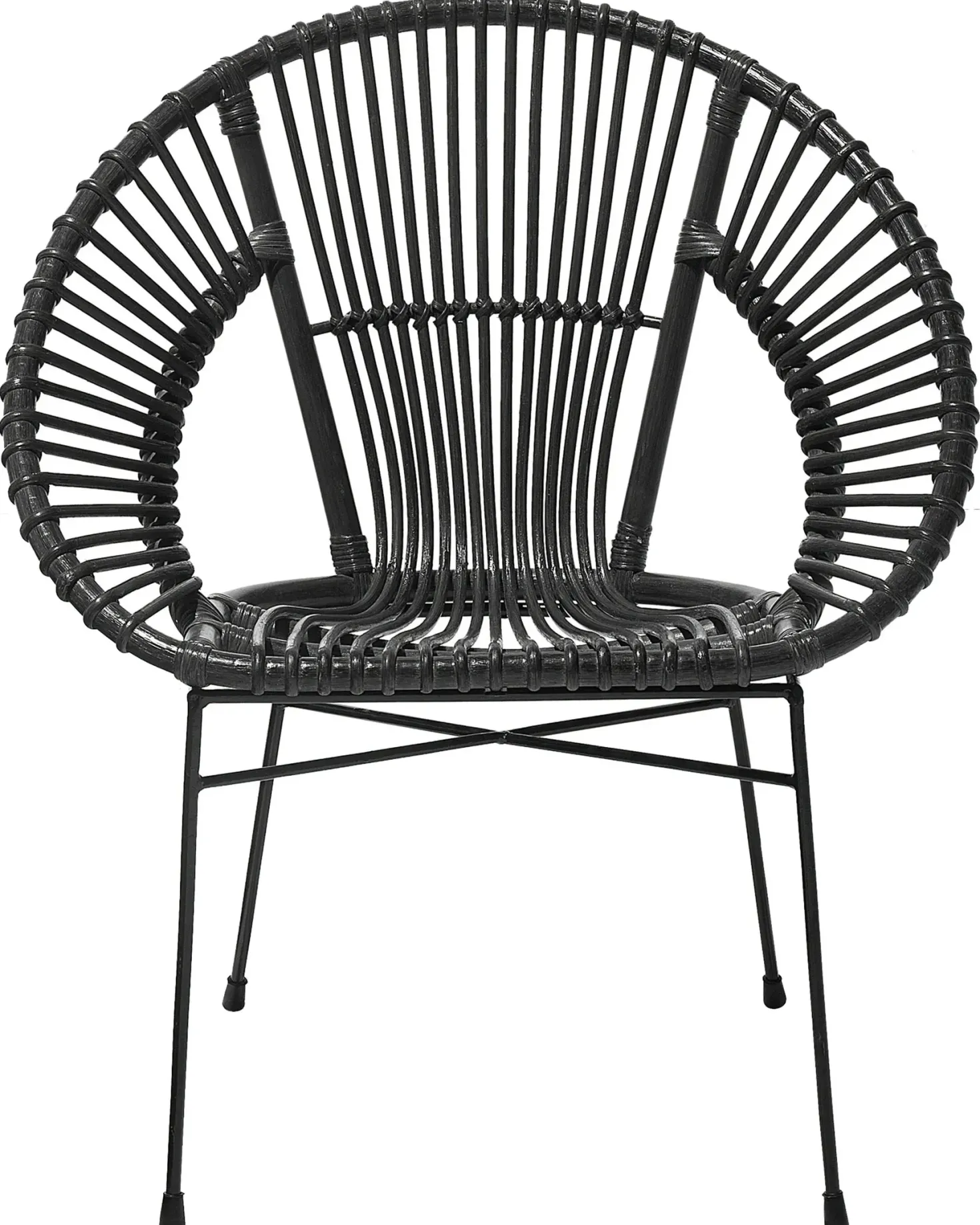 Spisebordsstol SARITA Rattan Sort