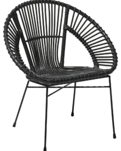 Spisebordsstol SARITA Rattan Sort