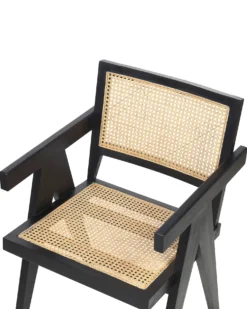Spisebordsstol WESTBROOK Mahogni Sort