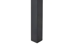 Spisebord VERITAS Sort 75 cm 75 cm Fyretræ