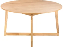 Spisebord WAIPORI Lys eg 140 cm 140 cm
