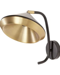 Spotlight lampe MOKVI Sort Metal Justerbar