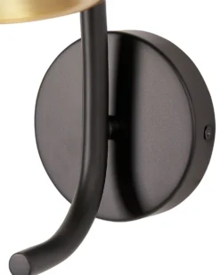 Spotlight lampe MOKVI Sort Metal Justerbar