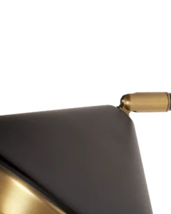 Spotlight lampe MOKVI Sort Metal Justerbar