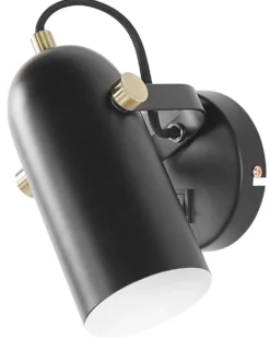 Spotlight lampe TYRIA Sort Metal Justerbar