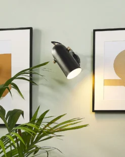 Spotlight lampe TYRIA Sort Metal Justerbar