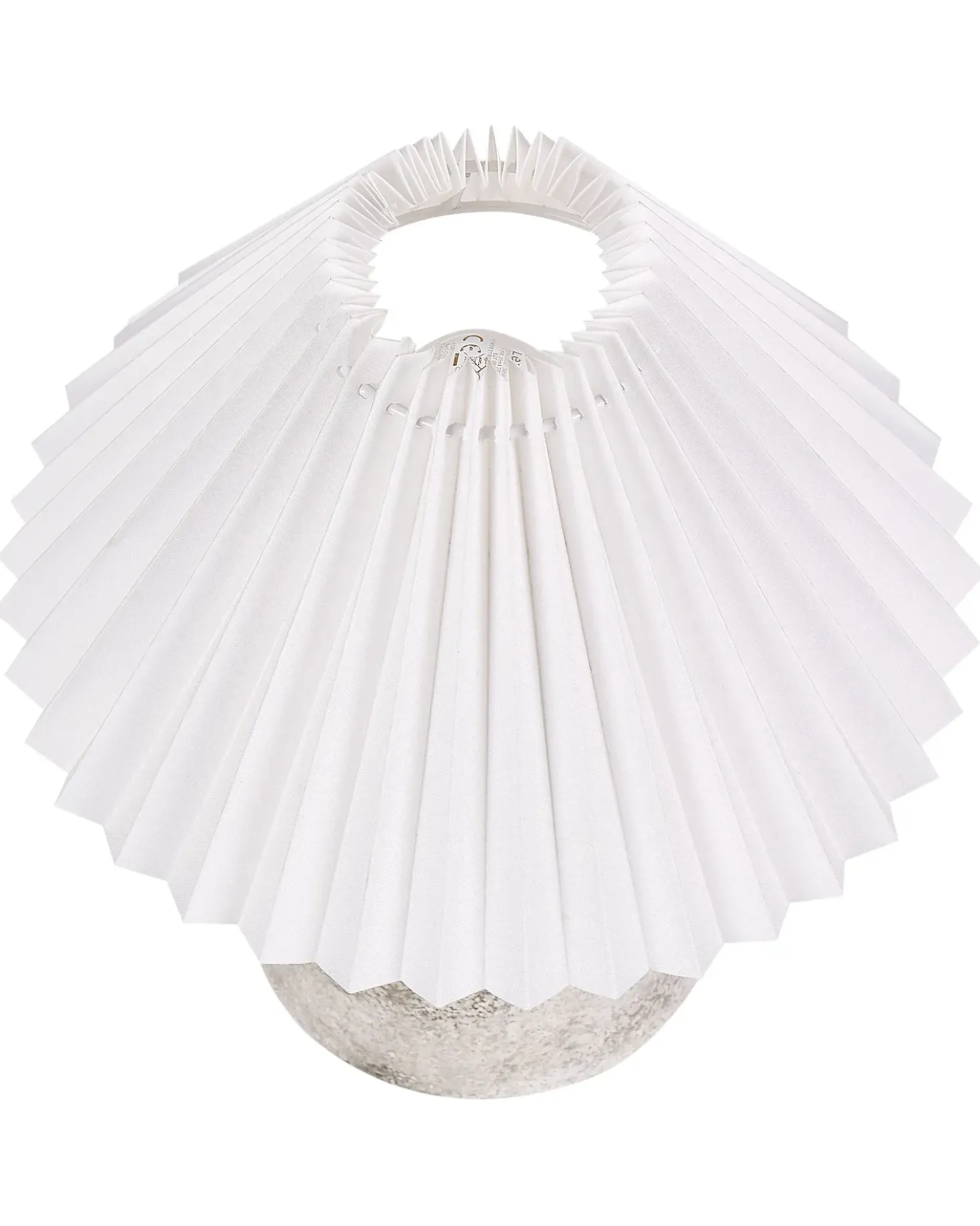 Sæt af 2 bordlamper ZEYI Keramik Hvid