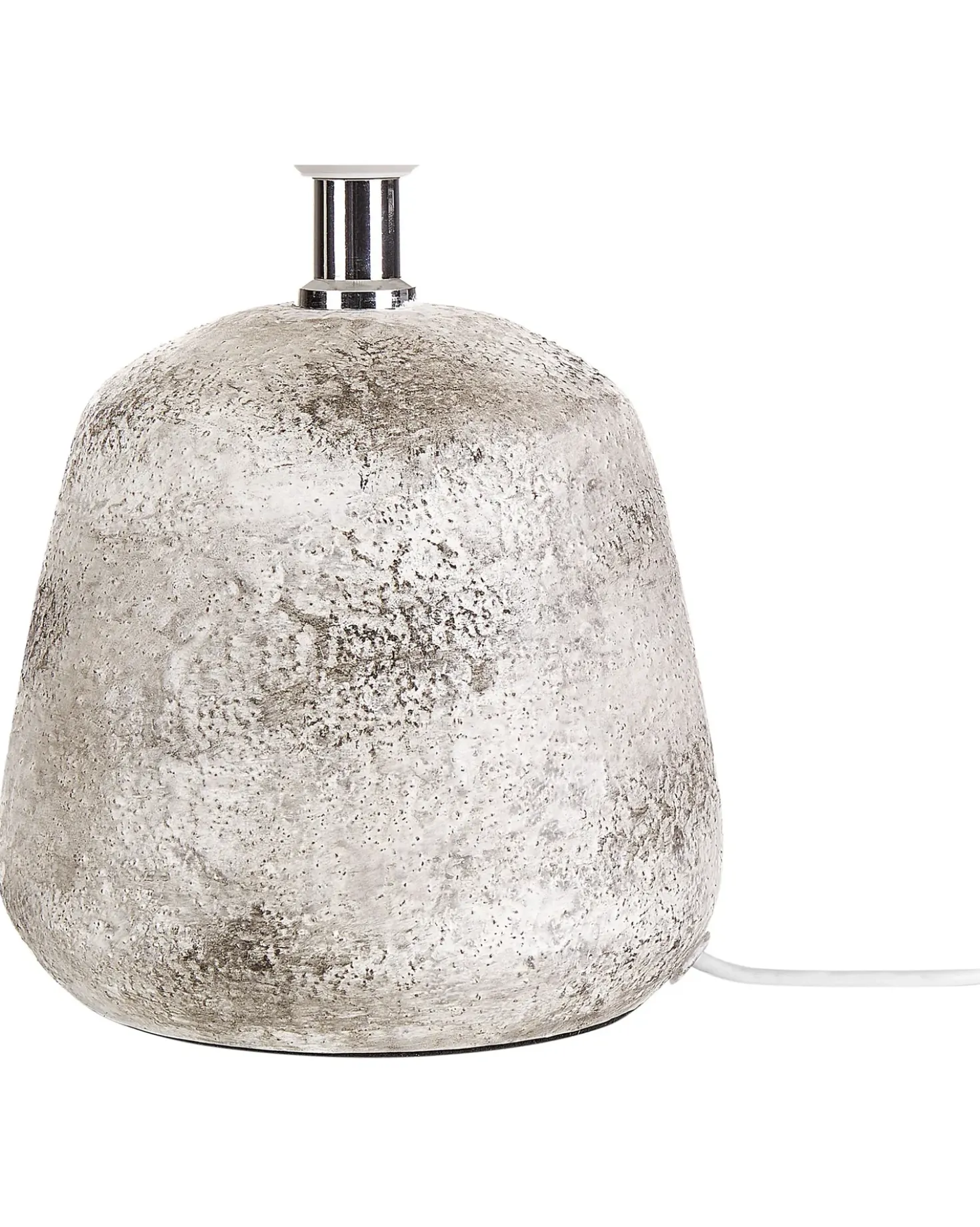 Sæt af 2 bordlamper ZEYI Keramik Hvid