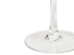 Sæt af 4 champagnefløjter QUARTZ 230 ml Grå