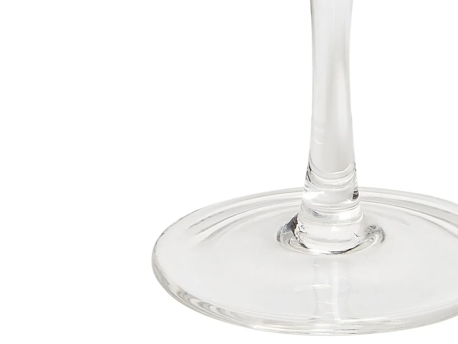 Sæt af 4 champagnefløjter QUARTZ 230 ml Grå