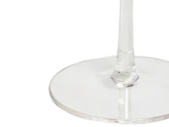 Sæt af 4 champagne-underkopper MORGANITE 300 ml Transparent