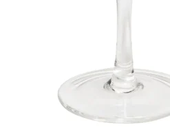 Sæt af 4 champagne-underkopper QUARTZ 170 ml Grå