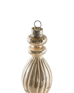 Sæt af 24 julekugler WINTERLIGHT Glas Rosa guld