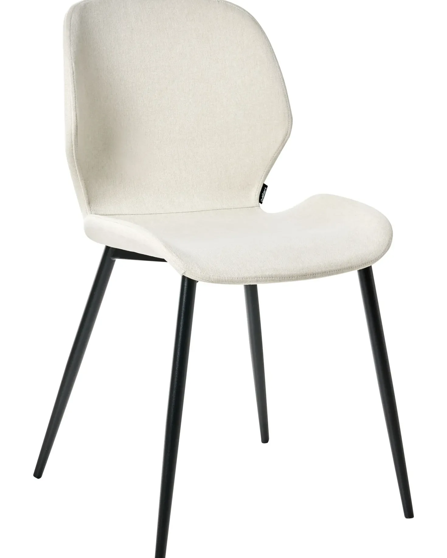 Sæt af 2 konferencestole HOLLAND Lys Beige