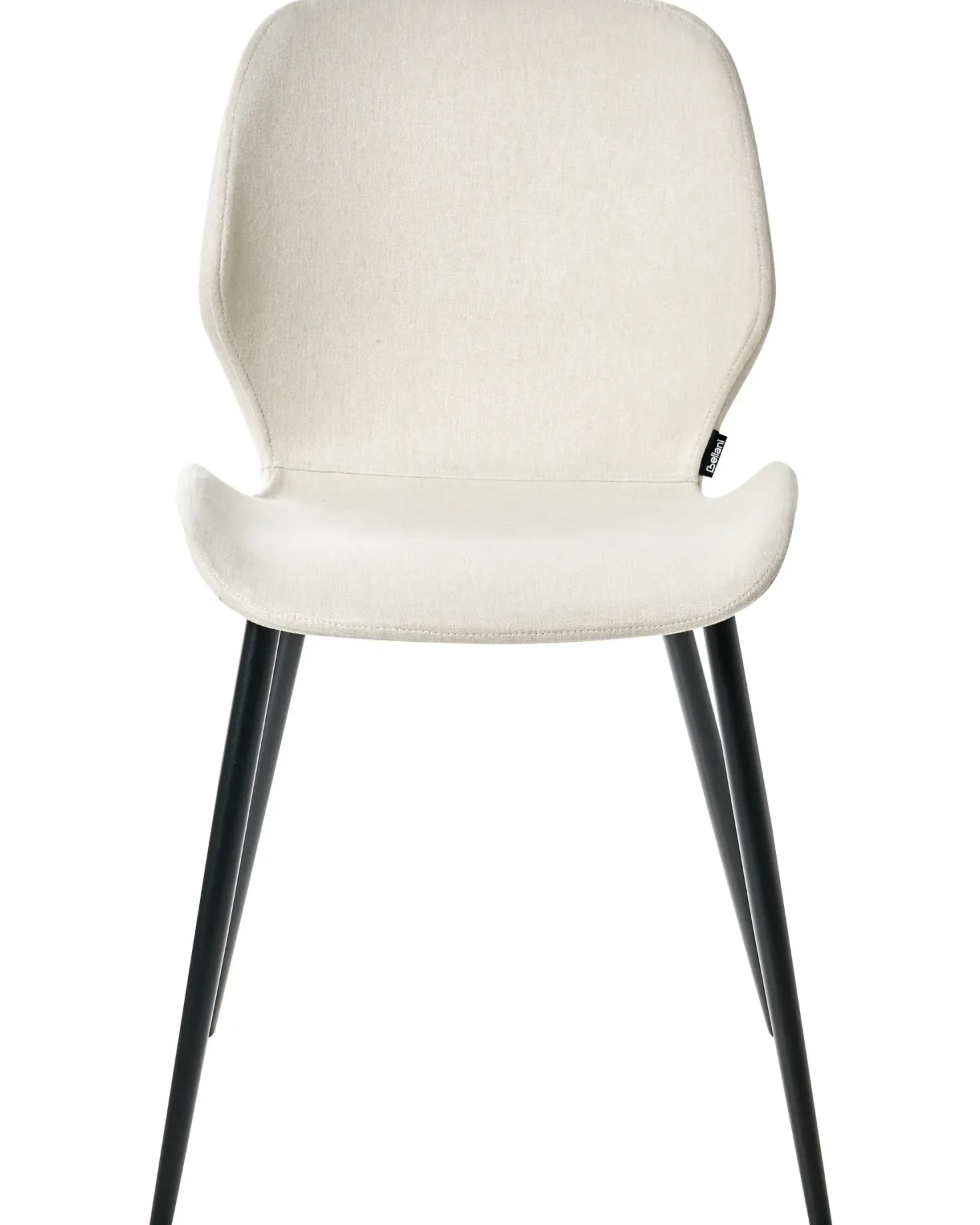 Sæt af 2 konferencestole HOLLAND Lys Beige