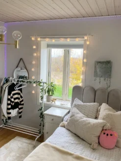 Sæt af 2 LED-strips med lys KIKORI 500 cm Med fjernbetjening Multifarvet