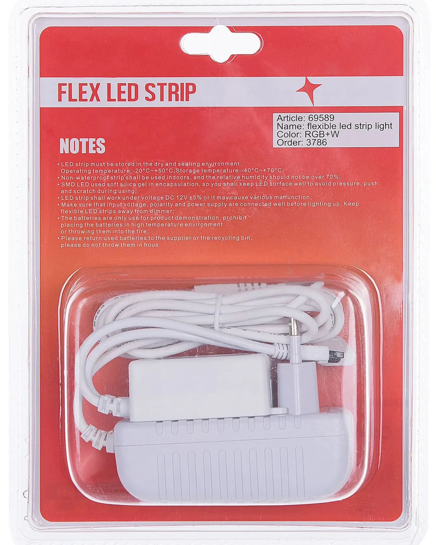 Sæt af 2 LED-strips med lys KIKORI 500 cm Med fjernbetjening Multifarvet