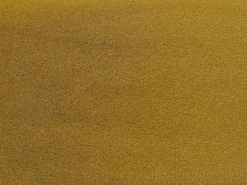 Sæt af 2 opbevaringspuffer GARLAND Velour Sennepsgul