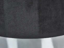 Sæt af 2 opbevaringspuffer DORIS Velour Sort