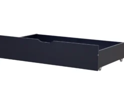 Sæt af 2 opbevaringsskuffer til sengen Fyretræ RUMILLY Navy Blå