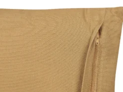 Sæt af 2 pyntepuder BANYAN Bomuld 45 x 45 cm Sand Beige Geometrisk mønster