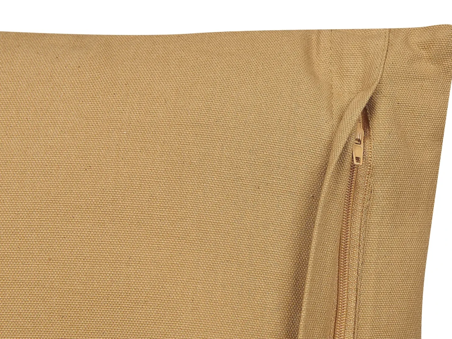 Sæt af 2 pyntepuder BANYAN Bomuld 45 x 45 cm Sand Beige Geometrisk mønster